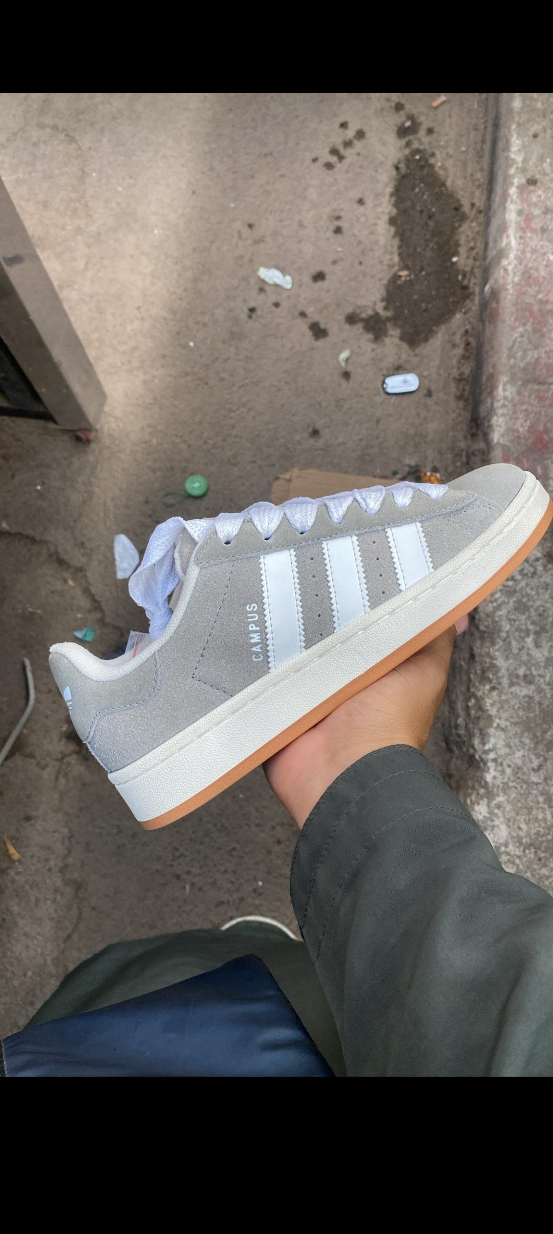 adidas campus gris